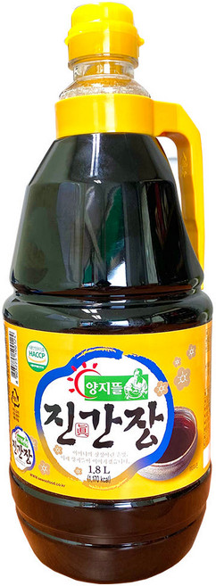양지뜰 진간장, 1.8L, 1개