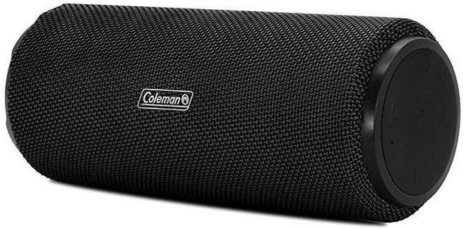 Coleman CBT90 휴대용 방수 블루투스 스피커 그레이 177305 5368388257, Black, Black