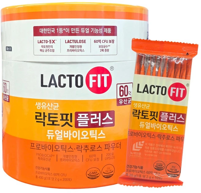 종근당건강 락토핏 생유산균 플러스 프로바이오틱스 2g x 200포, 1개, 400g - 쿠팡