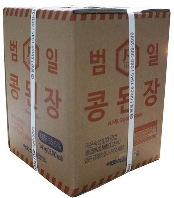 범일 콩된장 (특대입자) 14kg/배송, 1개, 14kg