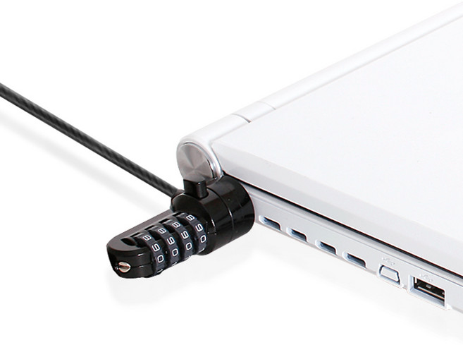 노트케이스 노트북 도난방지 잠금장치, 블랙, 1. 켄싱턴락 ( 델타9 플러스)