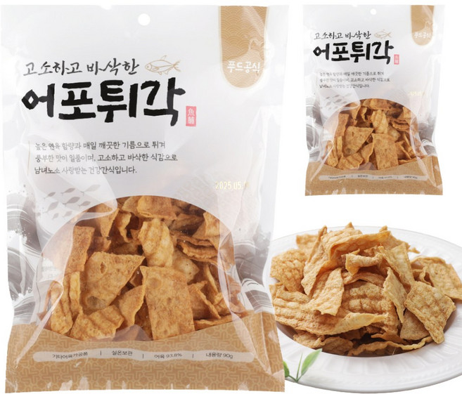 [오리지널] 어포튀각 90g, 1개