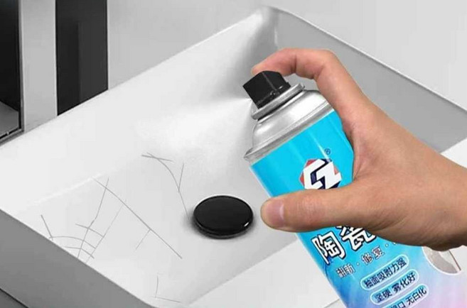 욕조페인트 스프레이 락카 유약 다용도 수리용 코팅제, 화이트, 1개