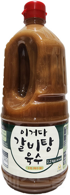 이거다 갈비탕육수, 1개, 1.8L
