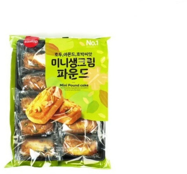 SPC 미니생크림파운드 360g 2봉, 2개