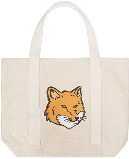 메종키츠네 폭스헤드 토트 숄더백 LW05101WW0050_P700