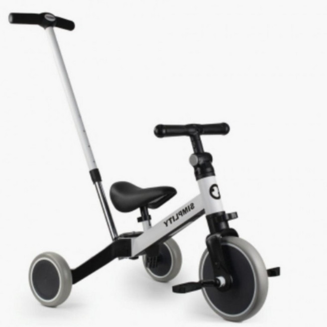 좋은 유아 3in1 세발 자전거 밸런스 바이크 푸시 붕붕카, 민트, 민트, 1개