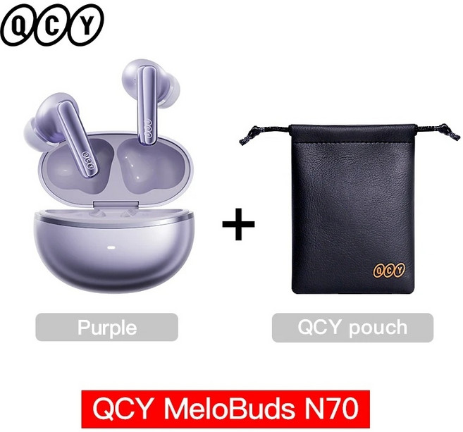 QCY 멜로버즈 N70 무선 이어폰 ANC 노이즈캔슬링 LDAC, 강아지