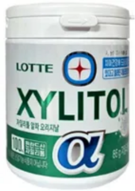 롯데자일리톨 알파 오리지날, 86g, 1개