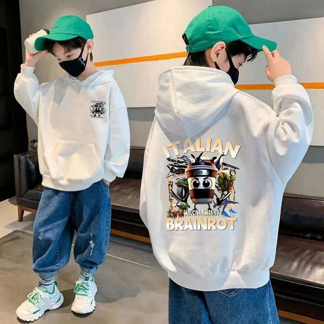 와이제이 초등생 남아 후드티 001