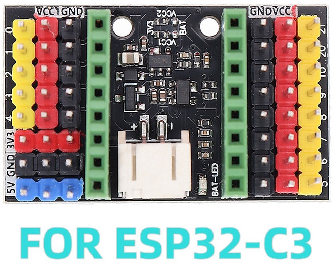 SAMIROB WiFi Bluetooth ESP32 C3 S3 H2 C6 SuperMini 보드 IoT 개발 키트 MicroPython 프로그래밍과 호환, 05 Expansion Board