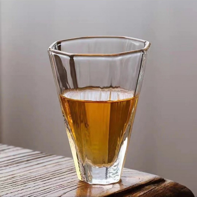 仿宋執壺 玻璃茶壺, 單隻八角杯 40ml, 1套, 40L