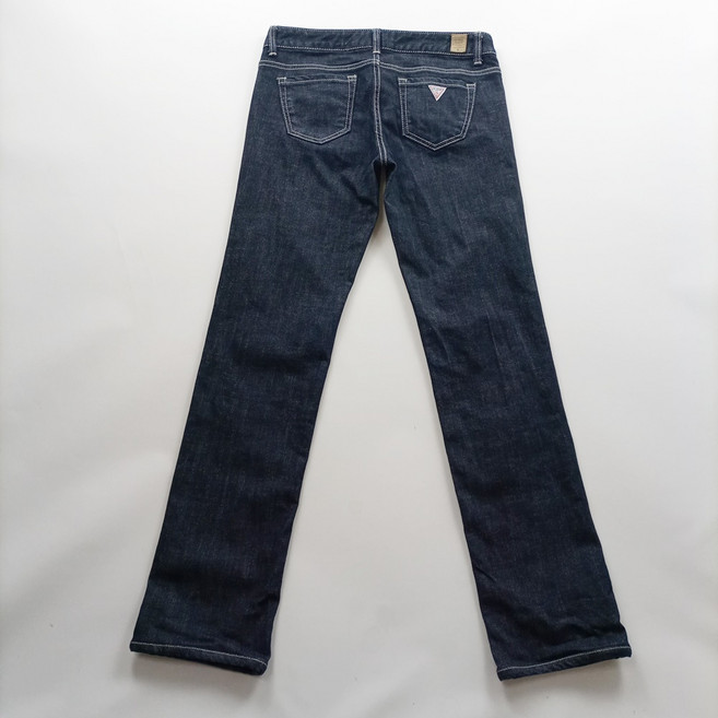 게스 청바지 슬림 진청 캐주얼 데님팬츠 사이즈28