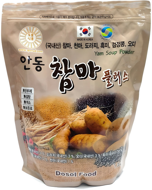 도솔식품 안동 참마 플러스, 1.3kg, 1개입, 1개
