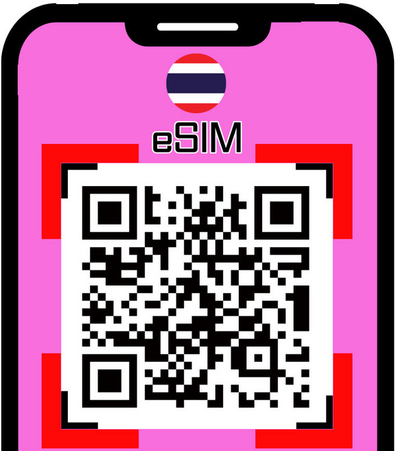 [24시] 태국이심 5G무제한 esim 치앙마이 파타야 푸켓 방콕 현지통화이심, 1개, 8일, 매일무제한