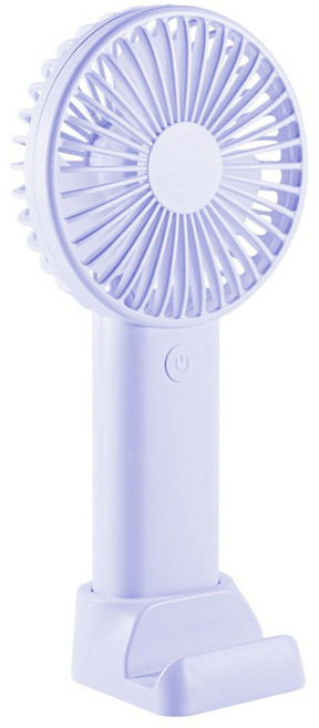 힙스터 휴대용 핸디 선풍기 + 거치대, HTFA-2K-10-FH, 퍼플