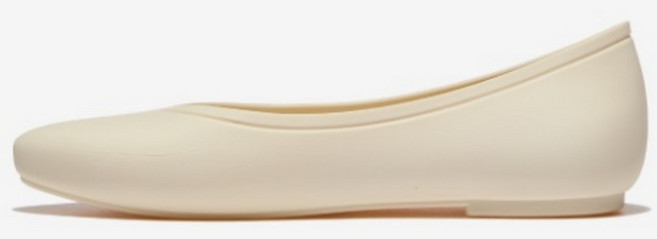 [국내매장판] 크록스 여성 플랫 화이트 브루클린 포인티드 210169-160