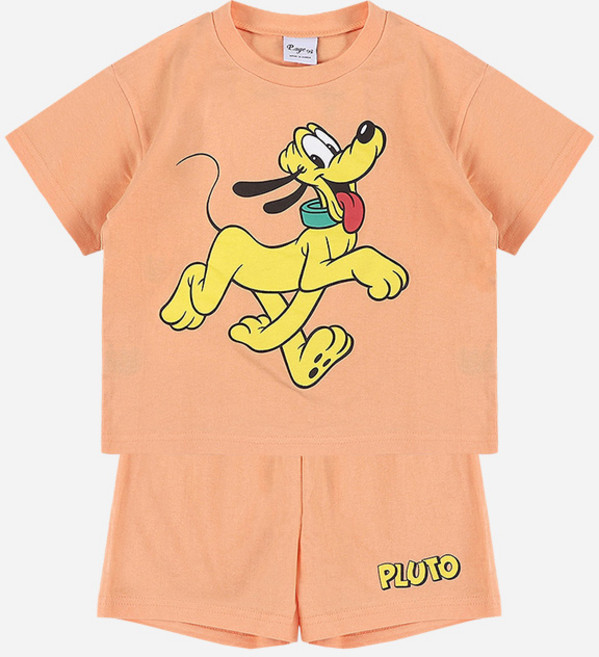 디즈니 여름 미키와 친구들 반팔 상하의 세트