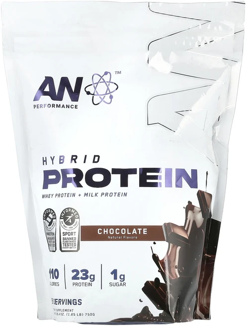 새해 건강을 선물하세요 AN Supps 퍼포먼스 하이브리드 단백질 초콜릿 750g(1.65lb) 특별관리진행, ANSupps퍼포먼스하이브리드단백질초콜릿750g165l, 750g, 1개 - 쿠팡