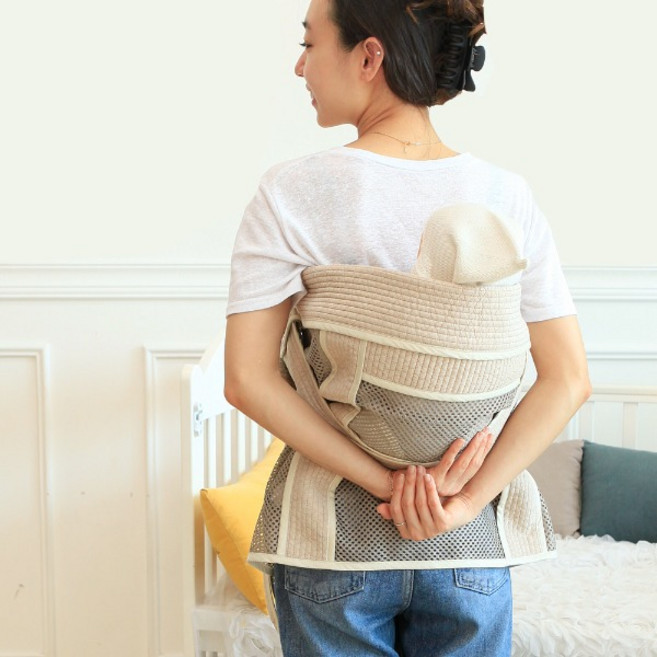 베이비꼬 여름망사형 인견포대기 일반형 (베이지), 인견 여름베이지