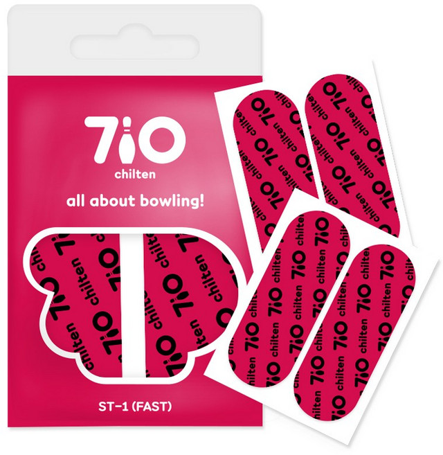 칠텐 볼링 엄지테이프 가장 얇은 두께 타이밍테이프 볼링용품, 1개, 레드