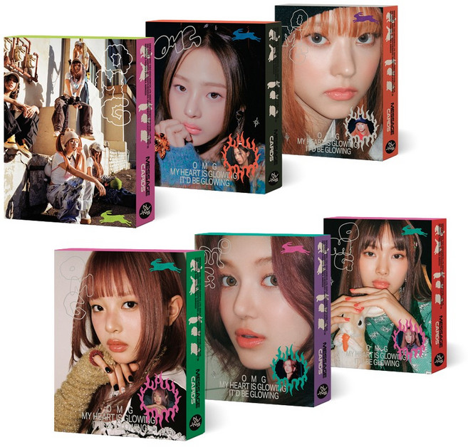 뉴진스 NEWJEANS 싱글1집 OMG DITTO 디토 메세지카드 버전 미개봉 [버전선택], 혜인 버전