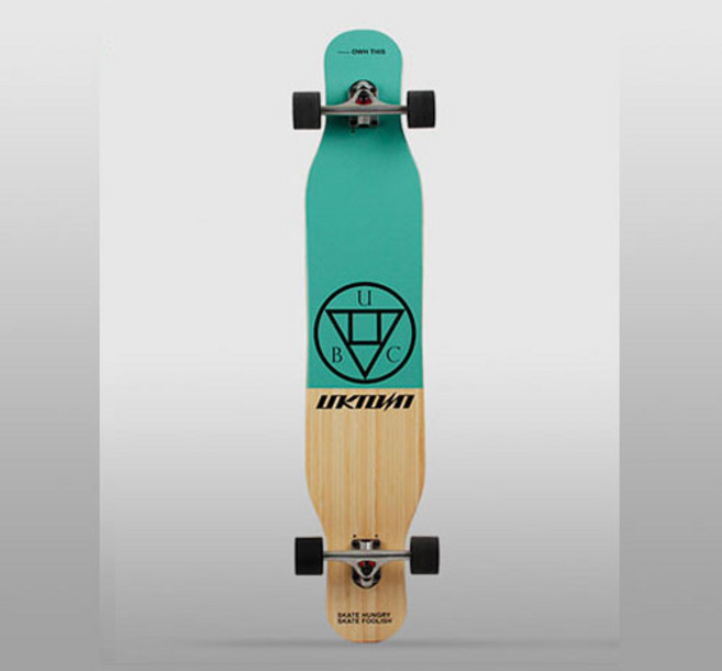 언노운 46 롱보드 댄싱롱보드 스케이트보드, 언노운 46인치 민트 롱보드, 1개