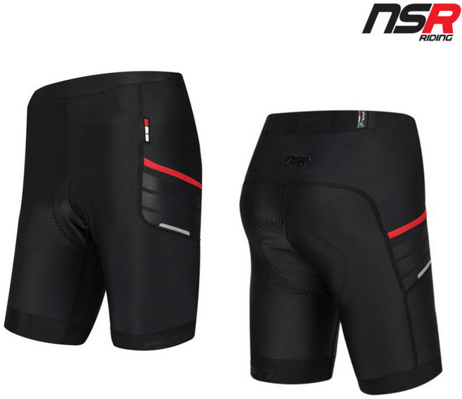 NSR 클럽 로버 2 숏 타이즈 남성 여성 자전거 바지 의류