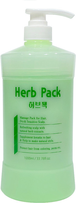 DK/디케이 허브 팩 헤어팩 1000ml/디케이/트리트먼트/딕슨, 1L, 1개