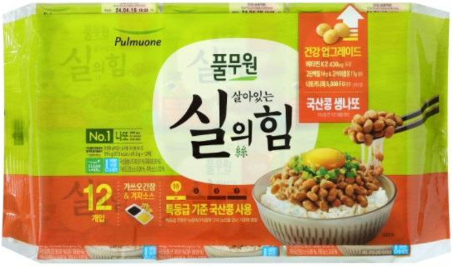 [풀무원] 국산콩 생나또, 594g, 1개