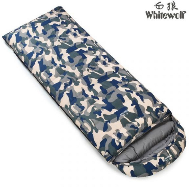 블루 핑크 캠핑 침낭 패딩 침량 미군 극동계 군용 다운 야외 초경량 오리털 거위털 보온 난방 슈트, 해군 위장, 1개