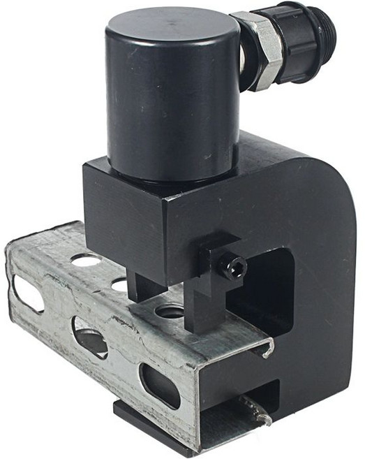 휴대용 c형강 펀칭기 강철 타공 철판 타공기 유압 압착기 전기 유압식 천공기 각도 전동, 광전지 전용 몰드 12, 1개