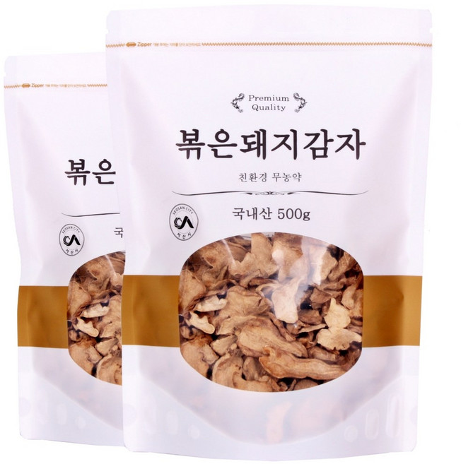 국산 대풍이네 농가직송 돼지감자차 500gx2개 말린 볶은, 1개, 2개입, 500g