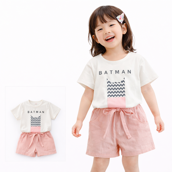 아동 상하복 나시 세트 여름 데일리룩 통기성 냉감 소재 외출복 실내복