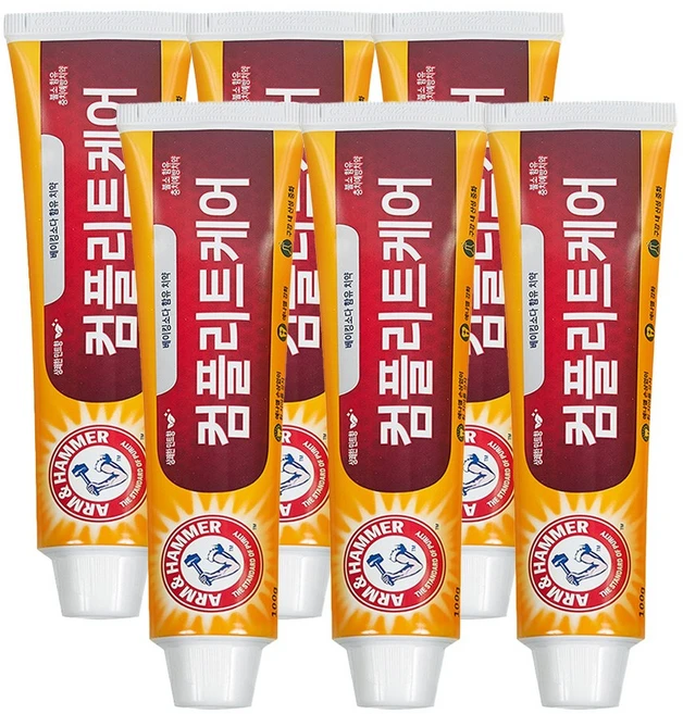 암앤해머 컴플리트케어 치약, 150g, 6개 - 쿠팡