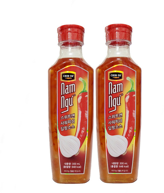 친수 스위트앤사워 피쉬 딥핑소스, 2개, 300ml
