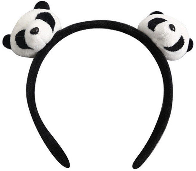 미미파티 동물 머리띠 인생네컷 웃긴 소품 생일 파티 체육대회 놀이공원 인싸머리띠, 동물 머리띠 1-투팬더