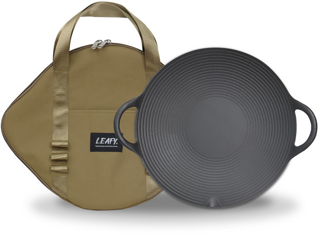 리피 그리들Z 무쇠 주철 캠핑 그리들 팬 솥뚜껑 불판 바베큐그릴, 36cm 무쇠그리들, 1개