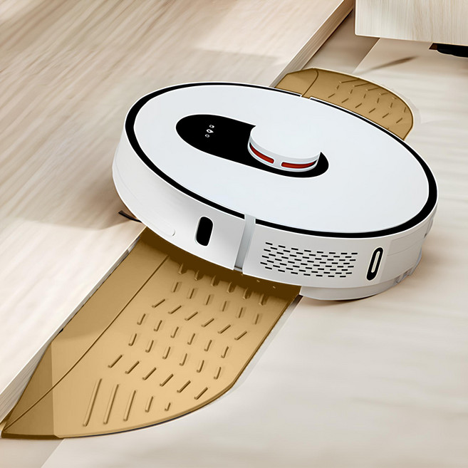 블리버킷 더 넓어진 로봇청소기 문턱 경사대, 베이지, 1개