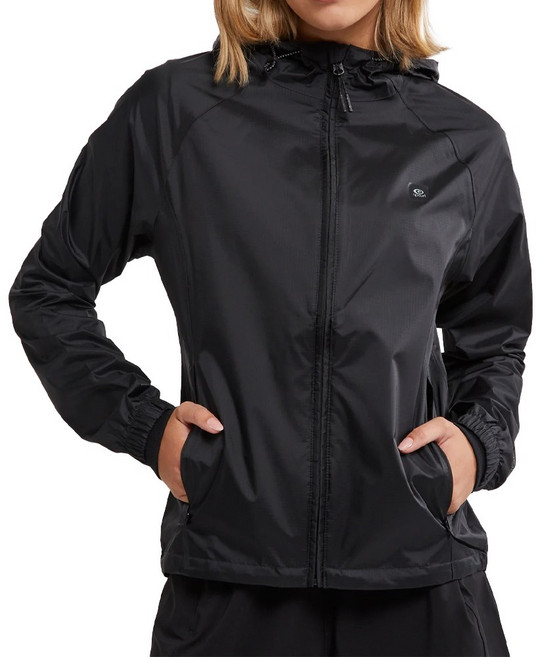 립컬 여성 안티시리즈 스프레이 자켓 바람막이 [R203JK51F BLK]