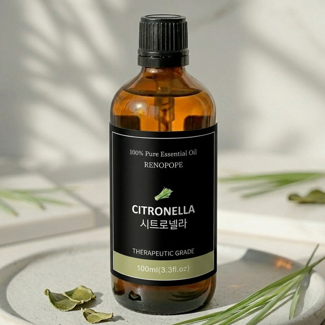 레노포프 천연 에센셜오일 35종, 1개, 20.시트로넬라, 100ml