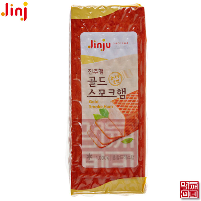 [먹깨비네] 진주햄 골드스모크햄 1kg, 1개