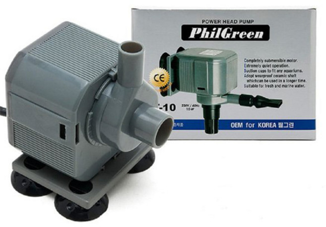 필그린 수중모터 BT-10(10W) 모터 수중모터 어항 분수, 10W, 1개