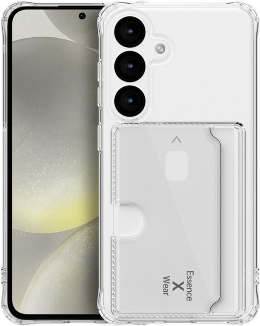 에센스웨어 글레시스 카드수납 투명 젤리 휴대폰 케이스