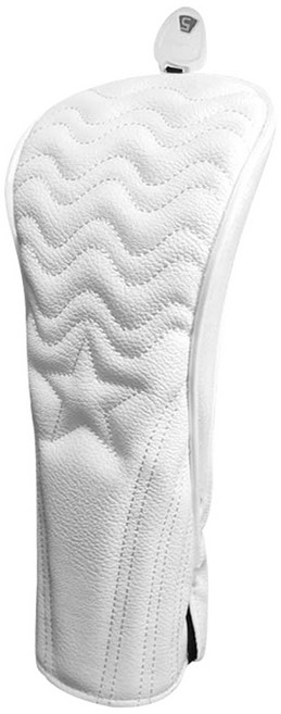 밈 팬텀스타 골프 헤드커버, 화이트, 1개