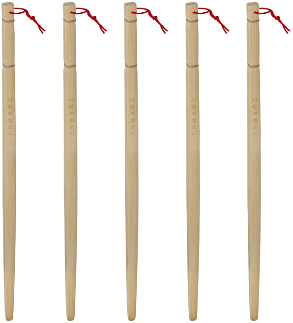 2겹 대나무 회초리 죽비 나무 회초리 지시봉 지휘봉 막대, 5개