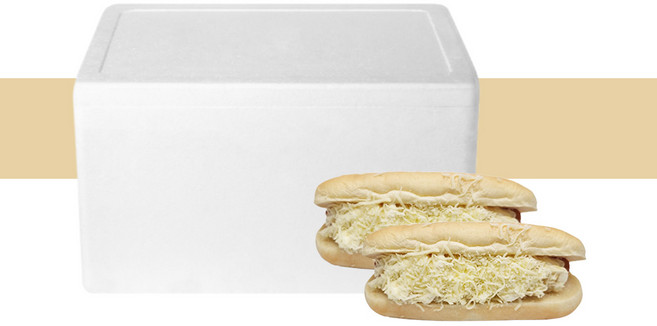 미국식 핫도그 눈꽃치즈 콘어니언 핫도그, 10개, 155g