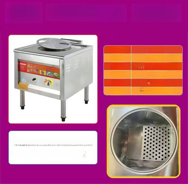 식당스팀기 만두 찐빵 상업용 취반기 찜기 식당용 쿠커 증기 대게 업소용 찜솥 대형, 팬 없음 2구 패널 순수, 기본 색상