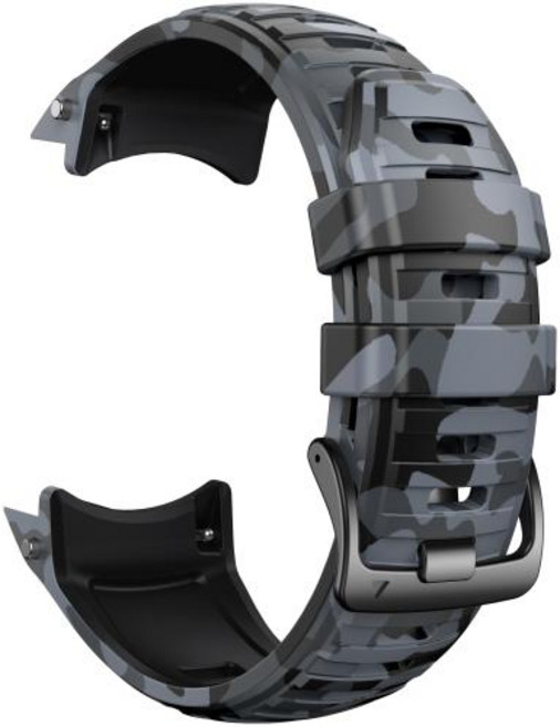 가민 Instinct 2X Solar 실리콘 밴드 용 ANBEST 26MM 스트랩 Instinct 2X Solar Tactical Edition 교체 용, 15)Camo Grey, 1개