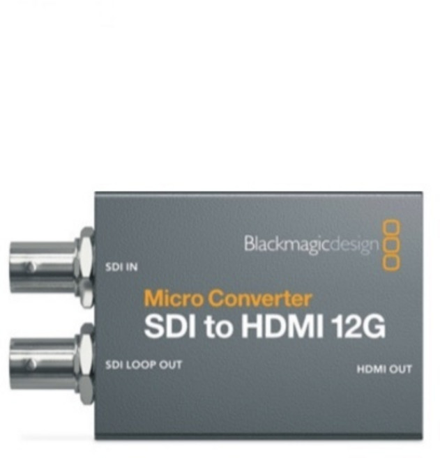 (Blackmagic-Design) Micro Converter SDI to HDMI 12G (어답터 미포함) (진성DV정품)